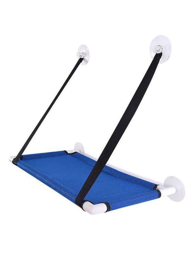 Generic Cooling Breathable Hammock Window Perch Blue/Black/White  - Image 1