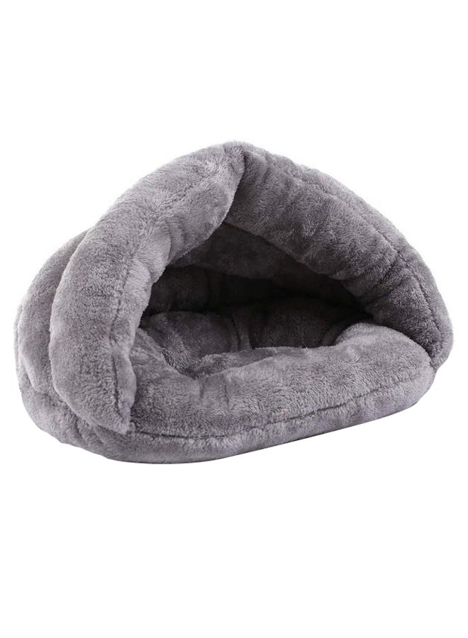 Portable Cat Cave Bed Grey - Image 1