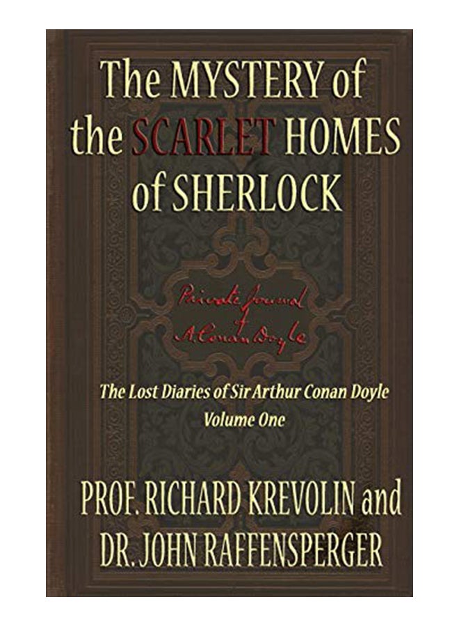 The Mystery of The Scarlet Homes Of Sherlock Paperback English by Richard Krevolin - 42512 