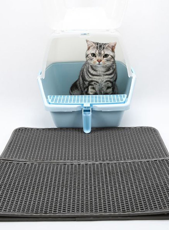 Trapping Double Layer Design Litter Mat Black - Image 2