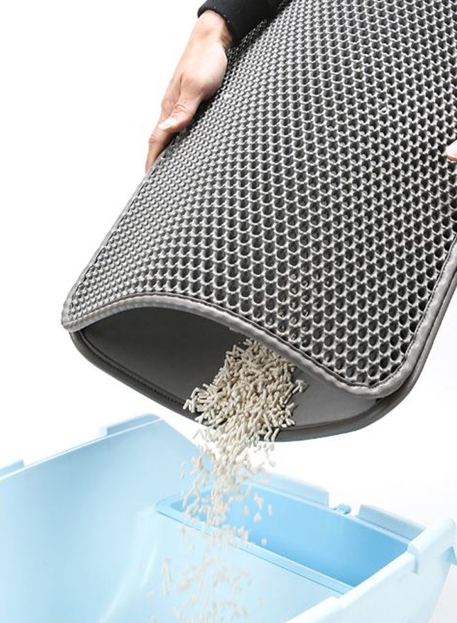 Trapping Double Layer Design Litter Mat Black - Image 2