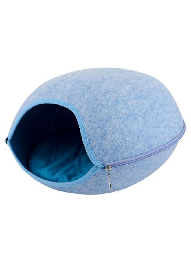 Pet Cave Bed Blue - Image 1