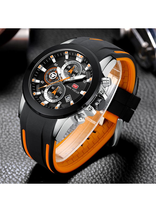 ساعة يد بعقارب وسوار مصنوع من خليط معدني طراز MF0287G unisex