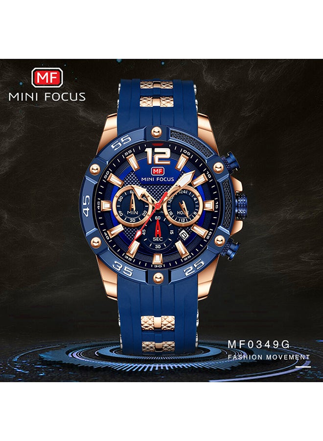 مينيفوكس ساعة يد بعقارب وسوار من خليط معدني طراز MF0349G unisex - Image 3