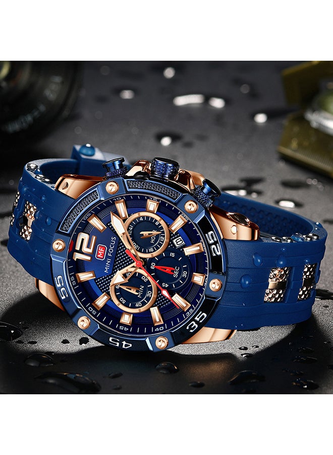 مينيفوكس ساعة يد بعقارب وسوار من خليط معدني طراز MF0349G unisex - Image 4