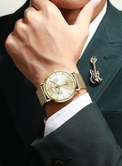 REWARD men Leather Analog Wrist Watch RD62007M  - Image 3