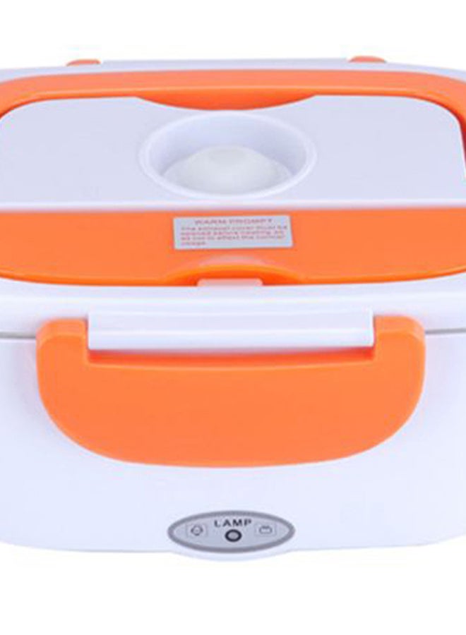 Multi-Functional Electric Heating Lunch Box With Removable Container Orange/White  - Image 2