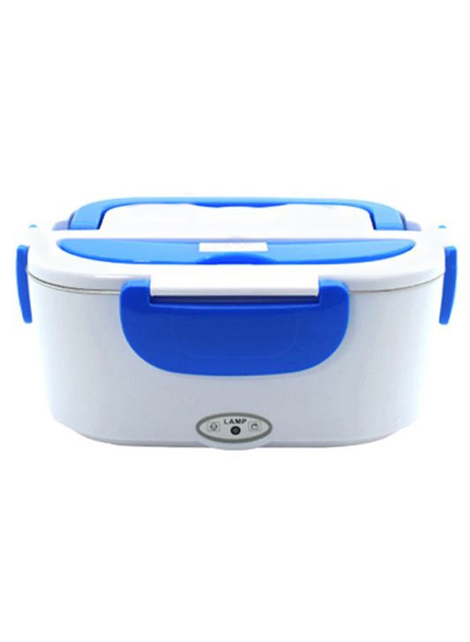 Portable Electric Heating Lunch Box Blue/White  - Image 1
