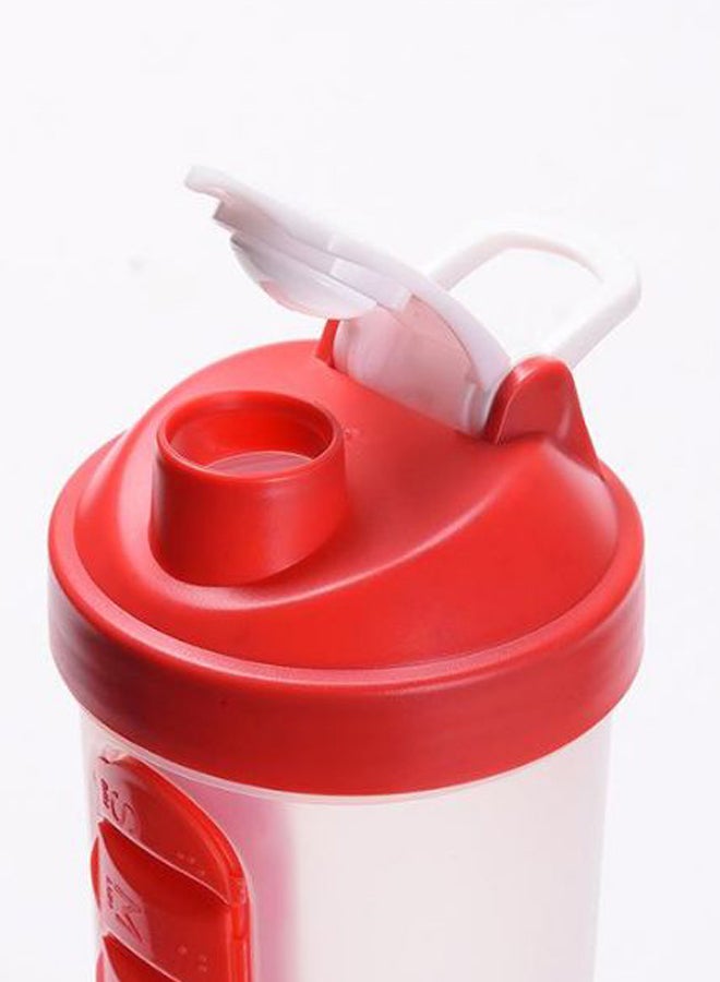 Protein Shaker Bottle With Pill Storage