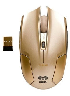 Cobra Type-S Rechargeable Wireless Gaming Mouse Gold
