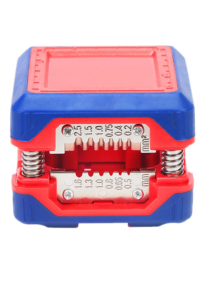 Portable Cable Wire Cutter Stripping Tool Blue/Red