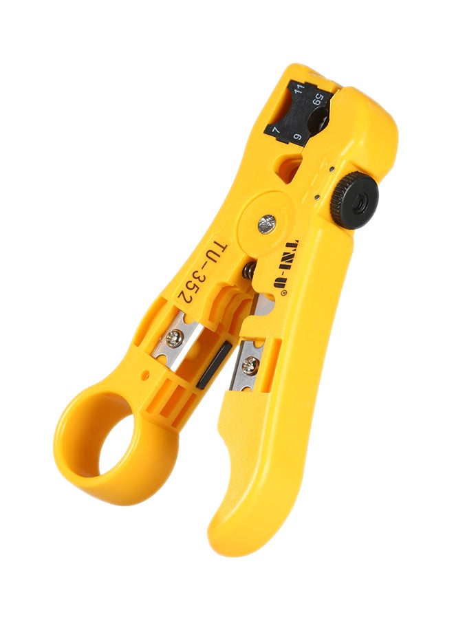 TNI-U - Multifunctional Wire Stripper Tool Yellow/Black 18.3x2.5x12cm - Image 1