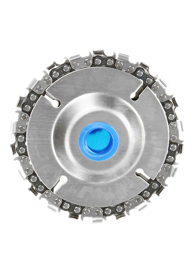 Grinder And Chain Wood Carving Disc Silver