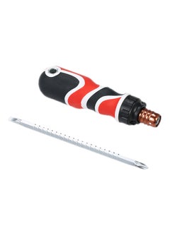 2-In-1 Two-way Telescopic Socket Screwdriver Set Silver/Red/Black