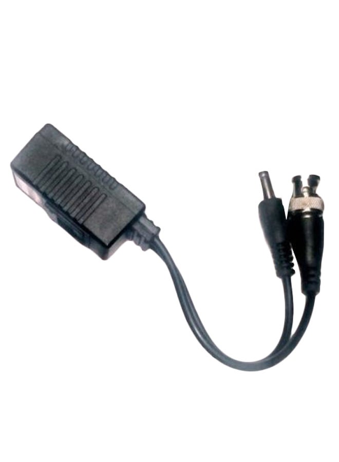 Pair Of CCTV UTP Video Balun Black - Image 2