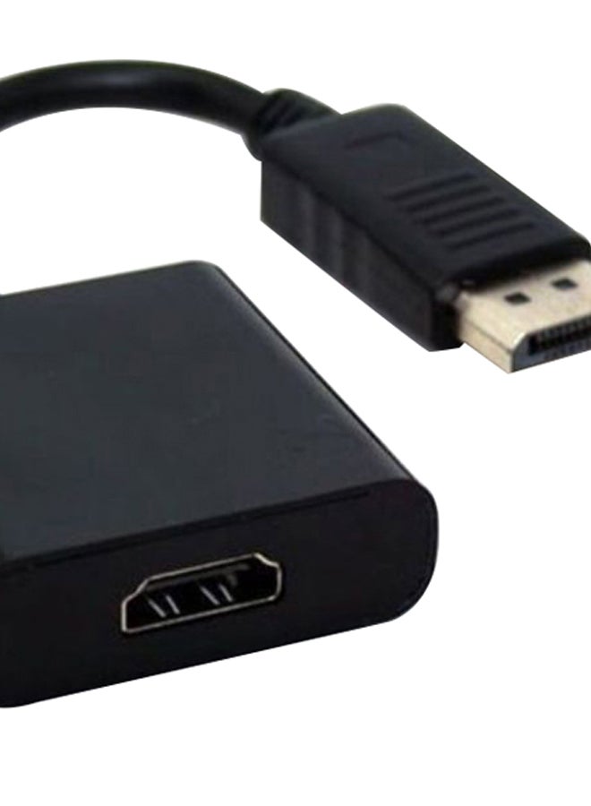 Male To HDMI Female Cable Adapter Black - Image 2