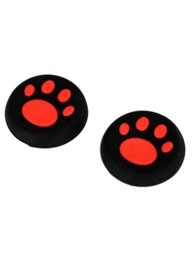 4-Piece Cat's Claw Print Controller Thumb Stick Grip Set  - Image 2
