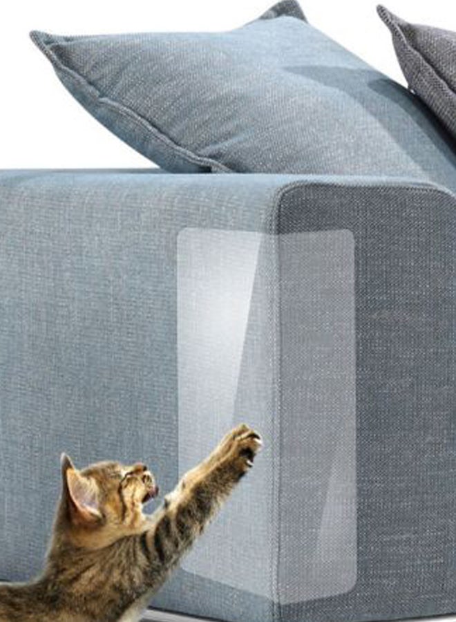 طقم واقي خدش للأثاث مكون من قطعتين شفاف 30 x 100سم - Image 2