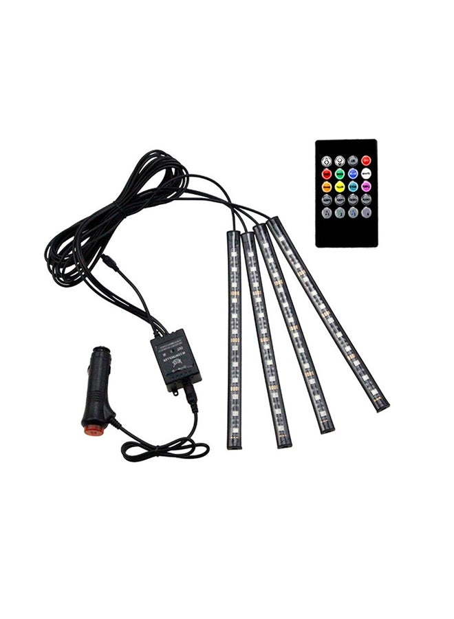 Generic 4-Piece LED Car Neon Strip Light  - Image 1