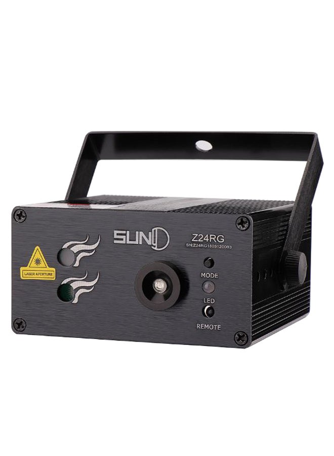 Suny 24-Pattern LED Disco Light Black - Image 1