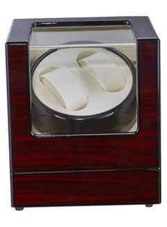 2-Position Rotary Shaker Watch Winder Red/Beige/Black