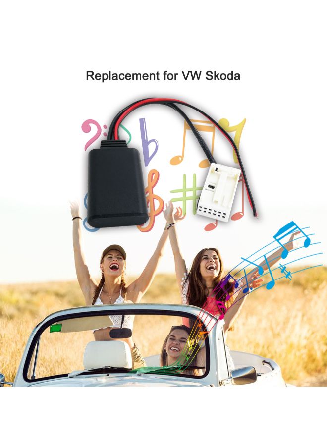 Generic Replacement AUX Audio Bluetooth Adapter For Volkswagen And Skoda  - Image 5