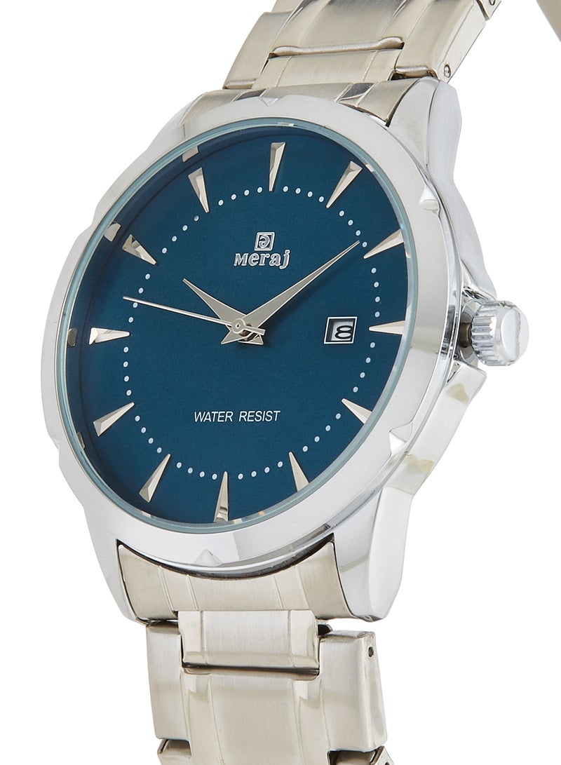 MERAJ men Metal Analog Wrist Watch 10032 - Image 2