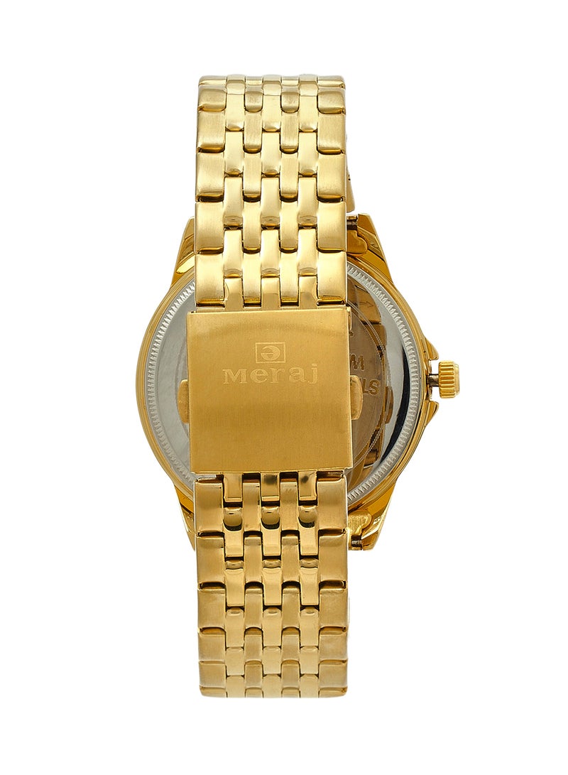 MERAJ men Metal Analog Wrist Watch 10036 - Image 3