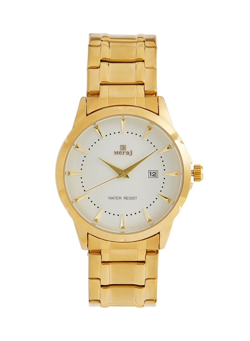 MERAJ men Metal Analog Wrist Watch 10032 - Image 1