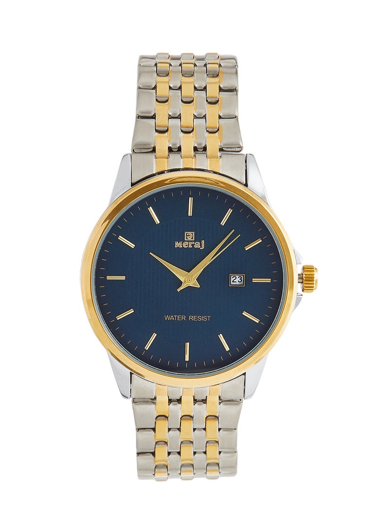 MERAJ men Metal Analog Wrist Watch 10036 - Image 1