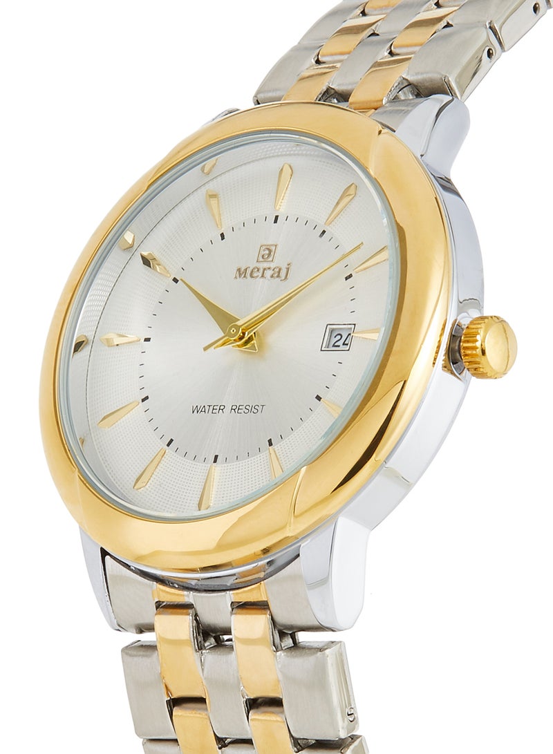 MERAJ Men's Metal Analog Wrist Watch 10031 - Image 2