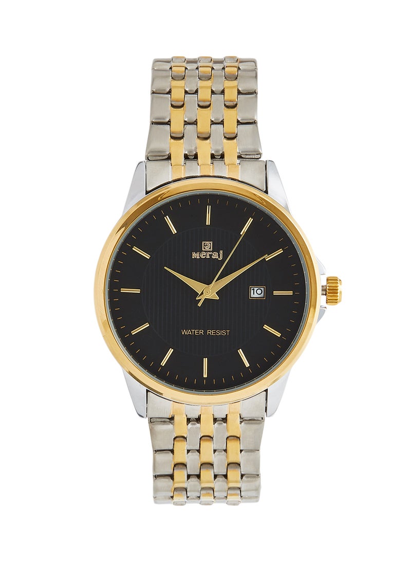 MERAJ men Metal Analog Wrist Watch 10036 - Image 1