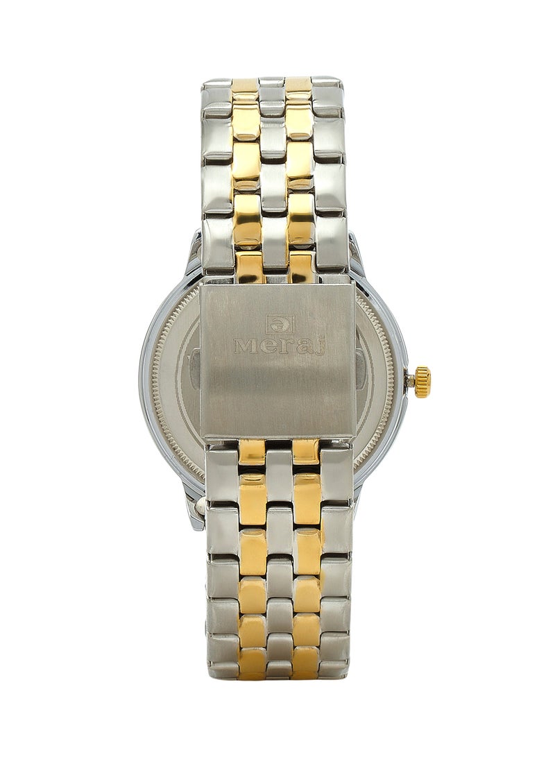 MERAJ Men's Metal Analog Wrist Watch 10031 - Image 3