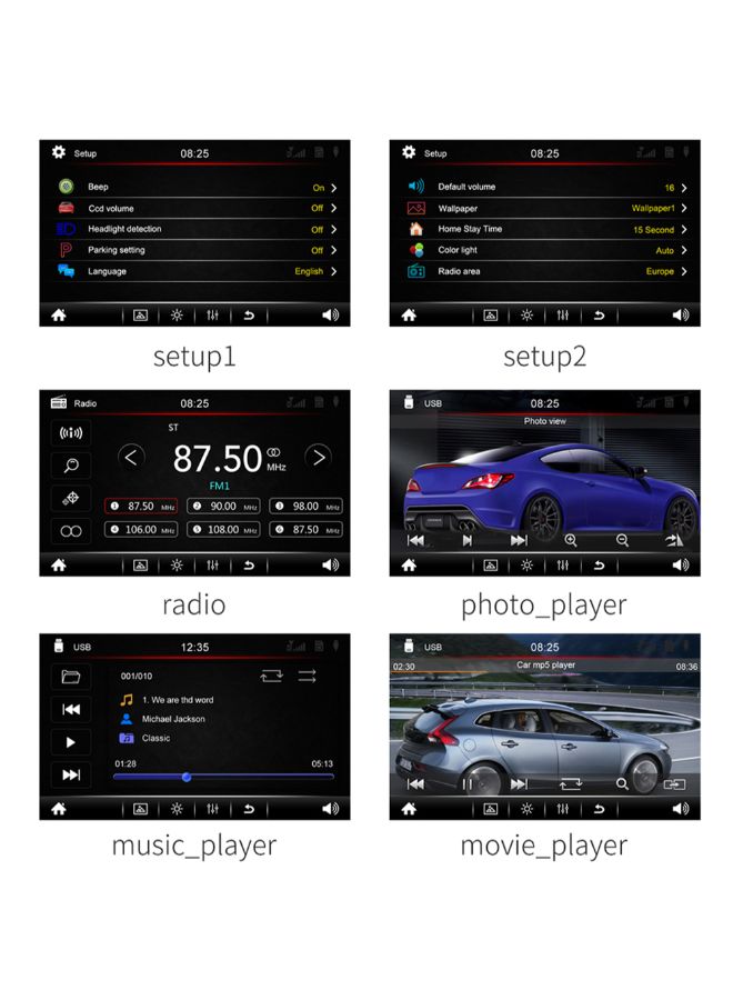 مشغل وسائط متعددة، عالي الجودة يعمل بالبلوتوث. - Image 5