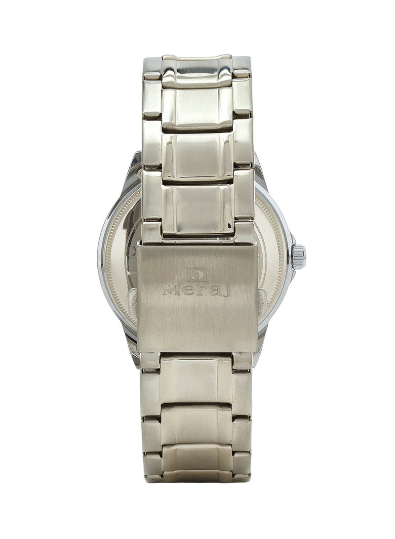 MERAJ men Metal Analog Wrist Watch 10032 - Image 3