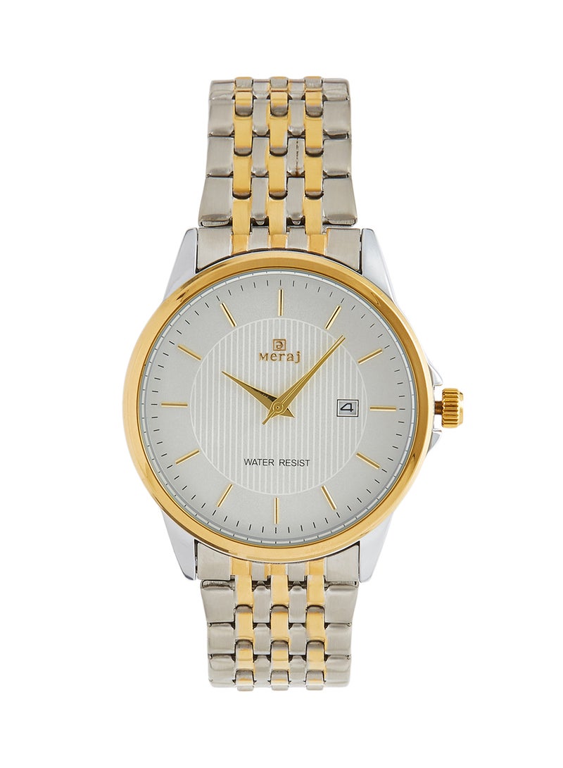 MERAJ men Metal Analog Wrist Watch 10036 - Image 1