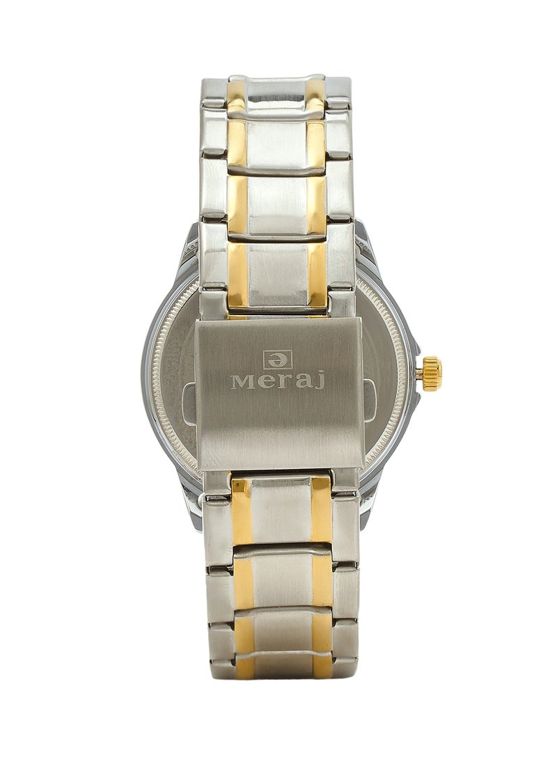 MERAJ men Metal Analog Wrist Watch 10032 - Image 3