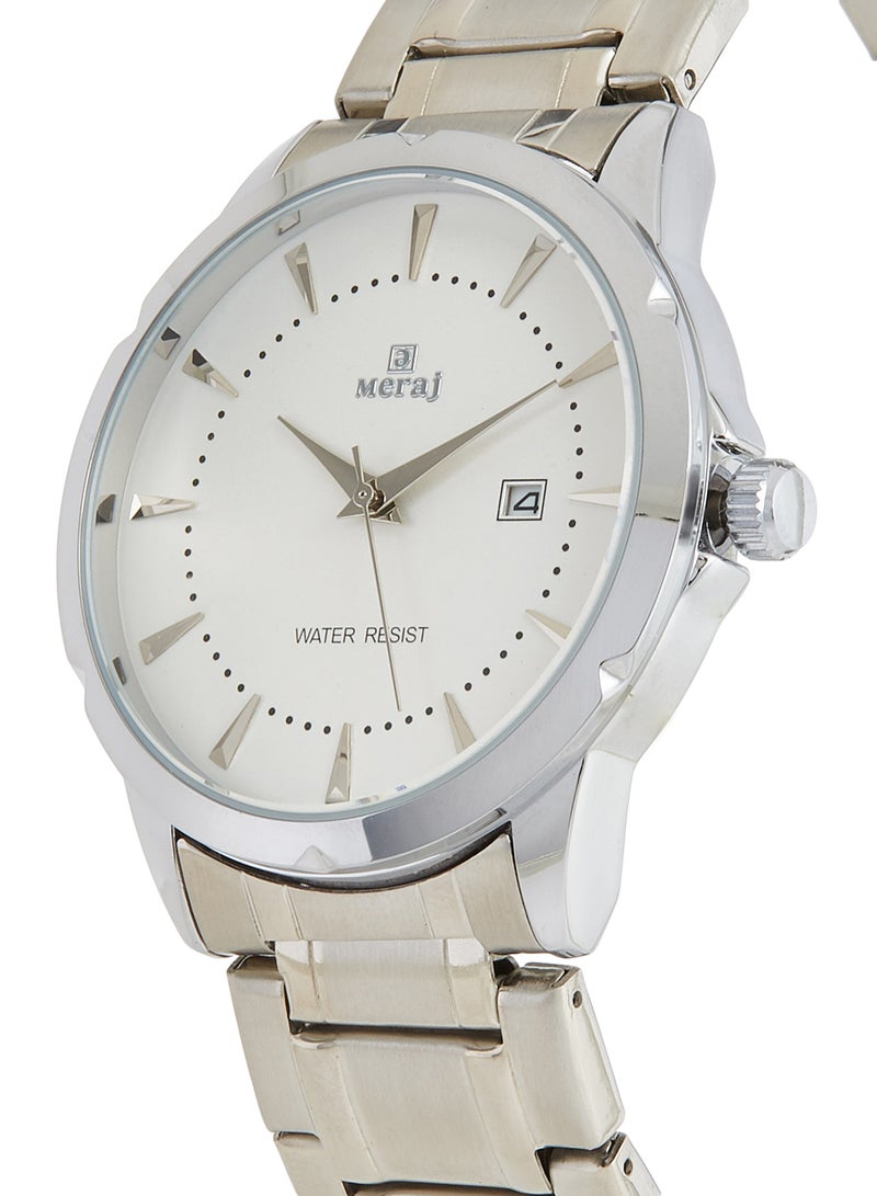 MERAJ - men Metal Analog Wrist Watch 10032 - Image 1