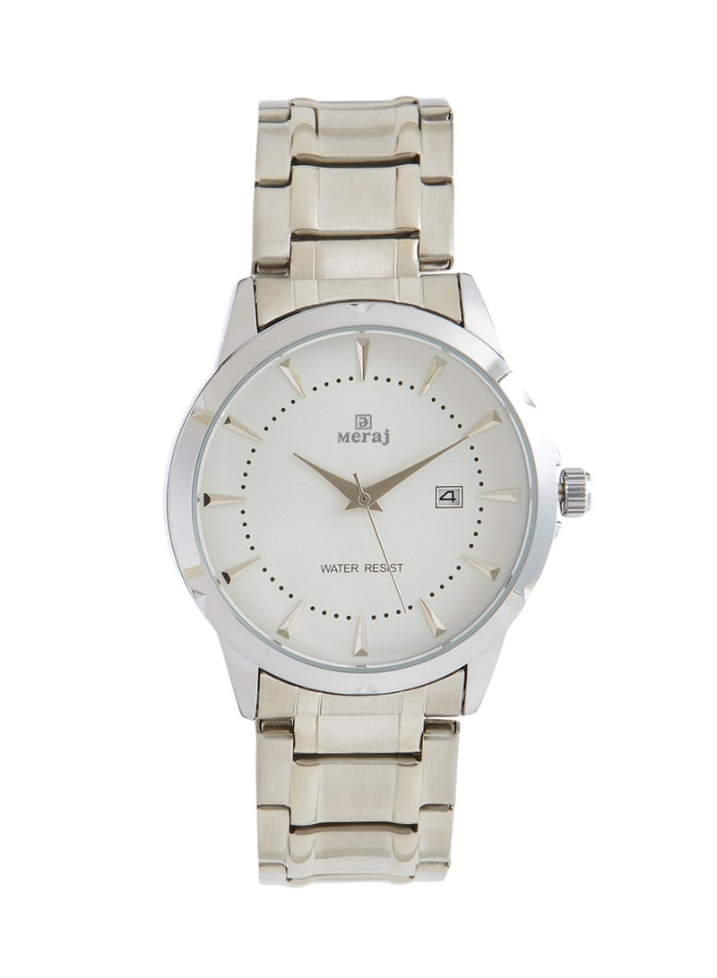 MERAJ - men Metal Analog Wrist Watch 10032 - Image 1