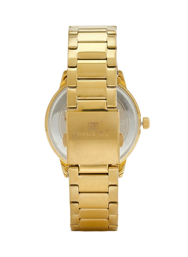 MERAJ Men's Metal Analog Wrist Watch 10037 - Image 3