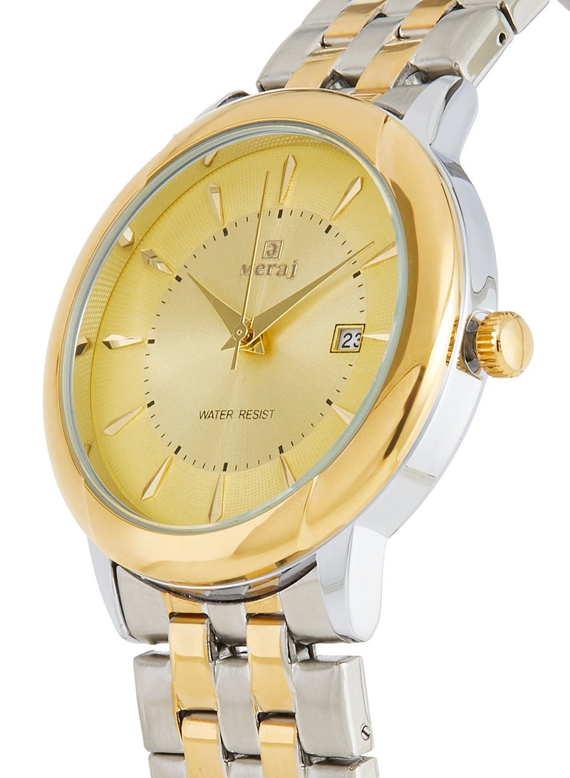 MERAJ men Metal Analog Wrist Watch 10031 - Image 2