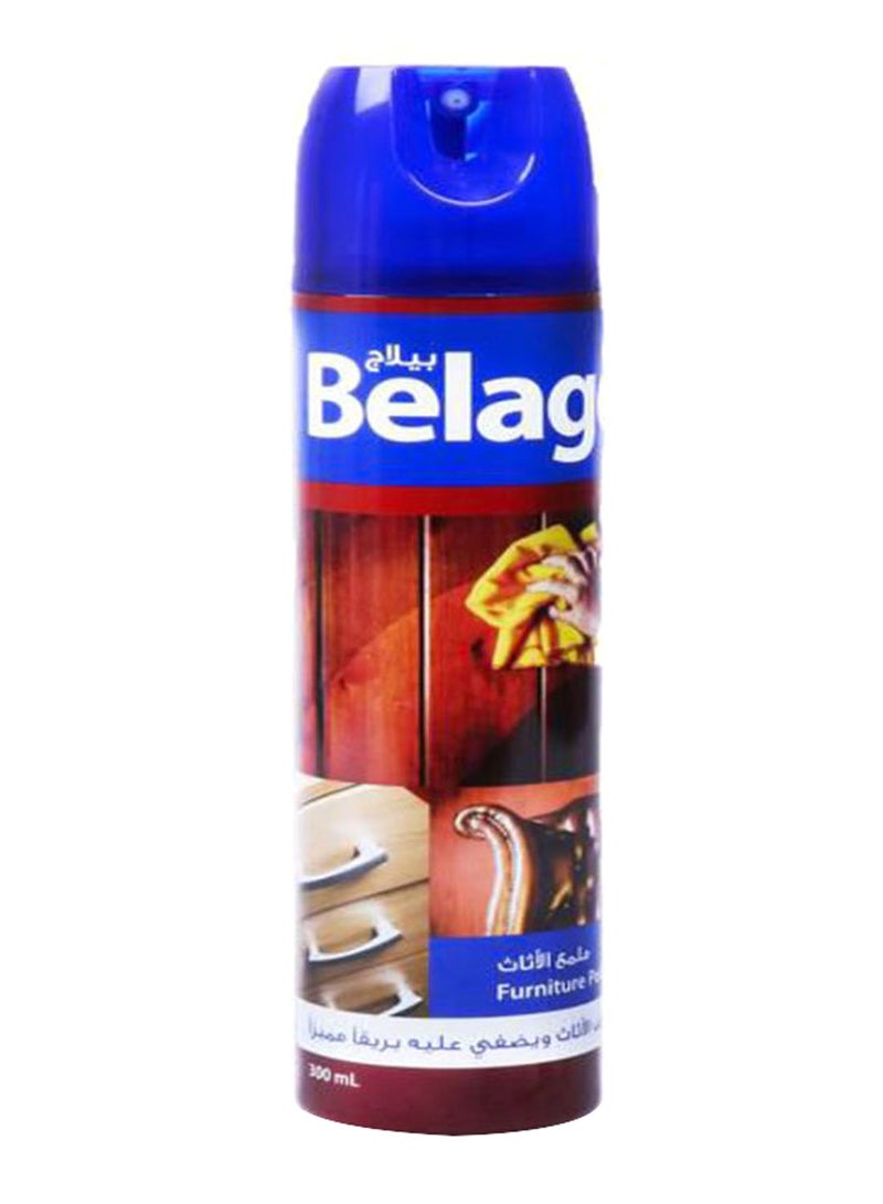 بيلاج بخاخ ملمع للأثاث شفاف 0.3لترات