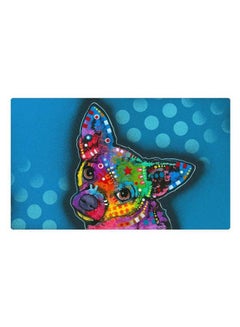 Pop Chihuahua Printed Placement Mat Multicolour 12 x 20inch