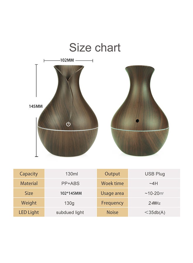 مرطب ومعطر للجو بمنفذ USB بني - Image 2