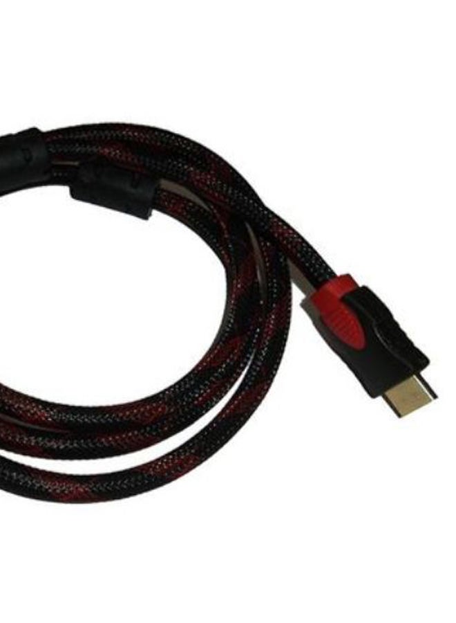 كابل HDMI ذكر إلى ذكر أسود/أحمر - Image 2