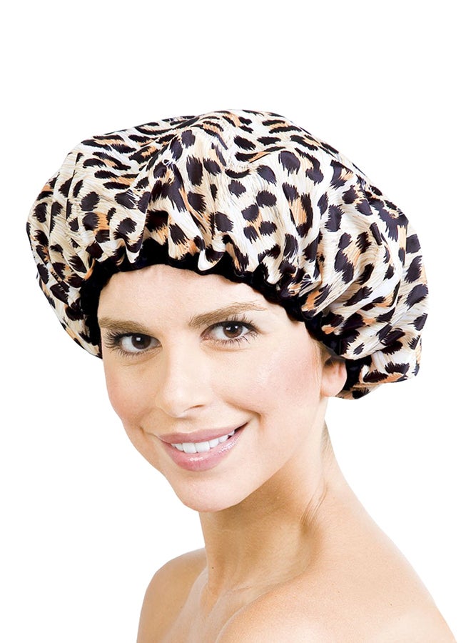 Betty Dain Elegant Terry Lined Shower Cap Multicolour  - Image 2