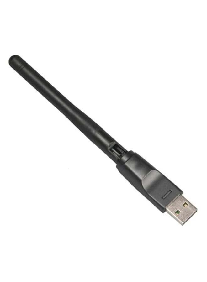 محول واي فاي بمنفذ USB أسود