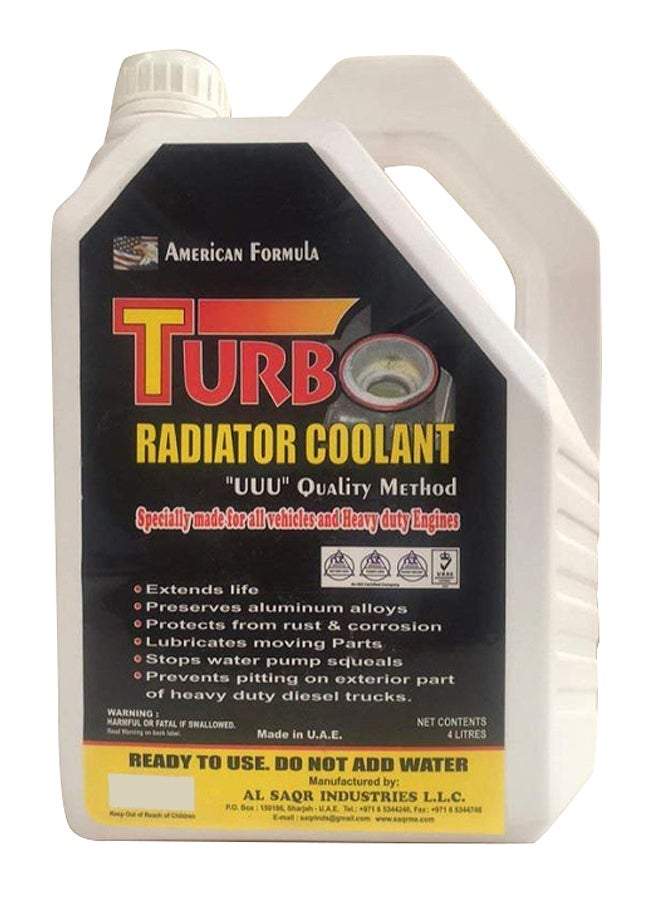 Turbo Radiator Coolant