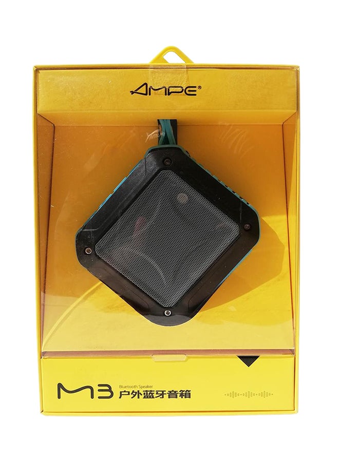 ambi Wireless Stereo Waterproof Bluetooth Speaker Blue - Image 3