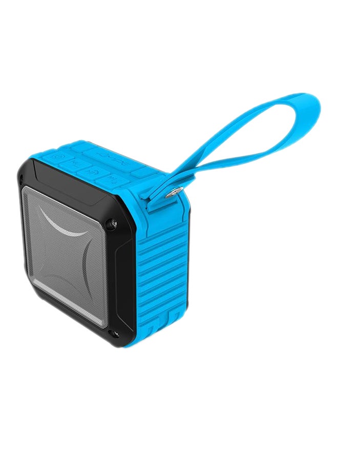 ambi Wireless Stereo Waterproof Bluetooth Speaker Blue - Image 1